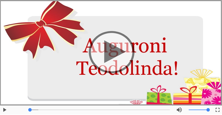 Tanti auguri a te Teodolinda!