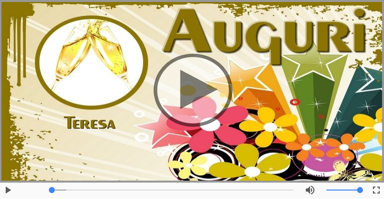 Tanti auguri, Teresa!
