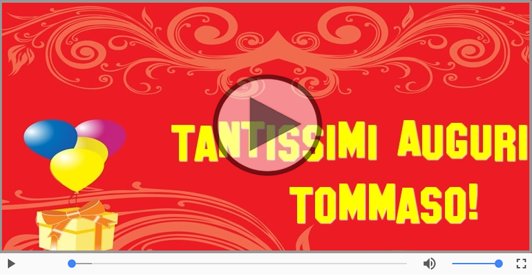 Tanti auguri a te Tommaso!