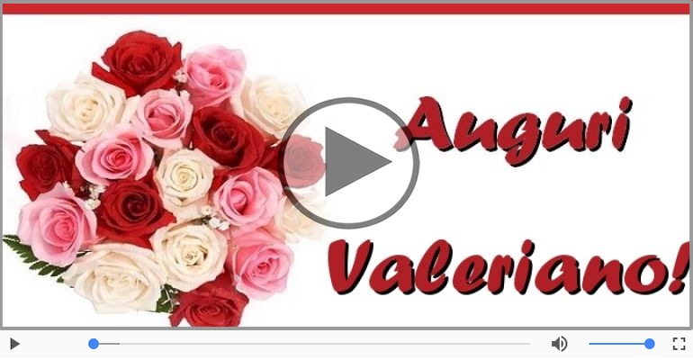 Tanti auguri a te Valeriano!