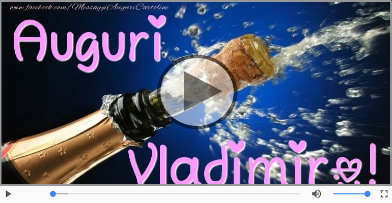 Tanti auguri a te Vladimiro!
