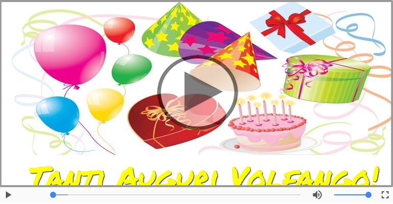 Tanti Auguri di Buon Compleanno Volfango!