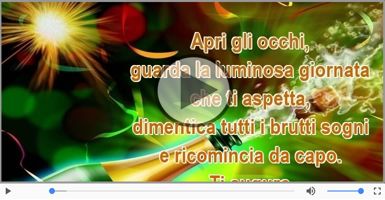 Ti auguro un meraviglioso Capodanno!