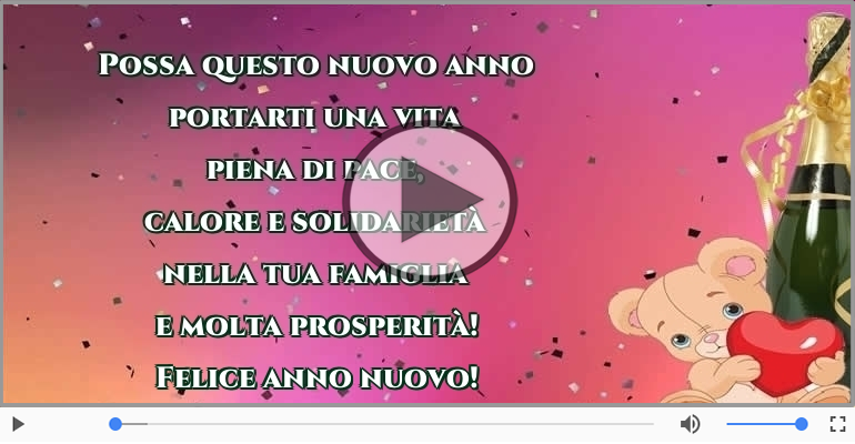 Felice anno nuovo!