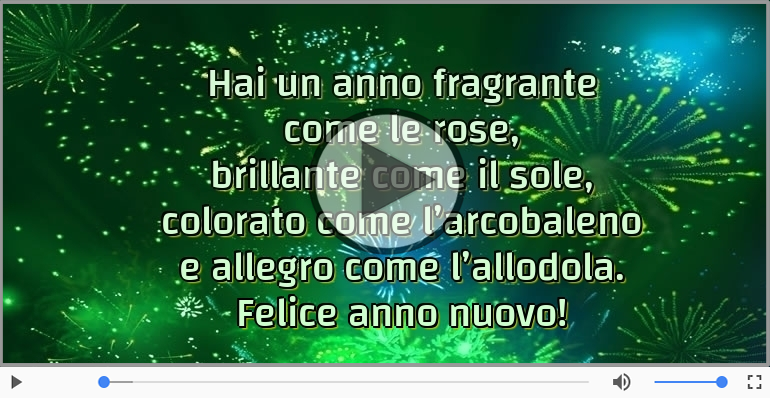 Felice anno nuovo!