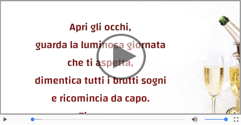 Ti auguro un meraviglioso Capodanno!