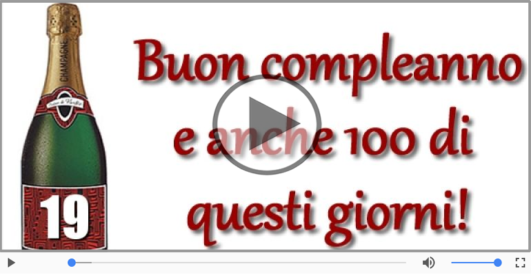 Happy Birthday 19 anni!