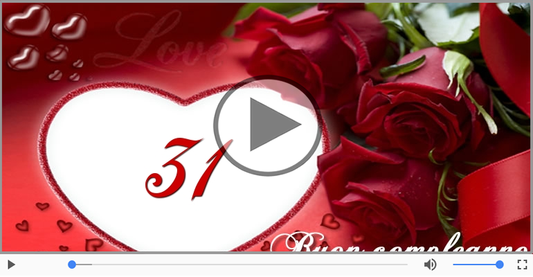 31 anni Buon Compleanno!