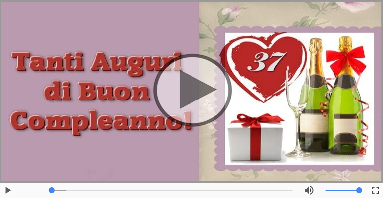 37 anni Buon Compleanno!