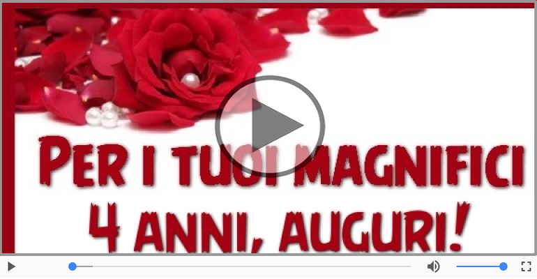 Happy Birthday 4 anni!