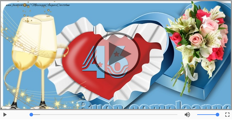 46 anni Buon Compleanno!