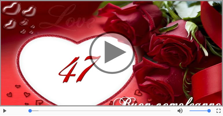 Happy Birthday 47 anni!
