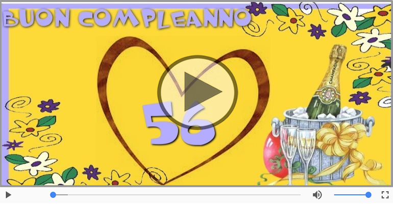 Happy Birthday 56 anni!