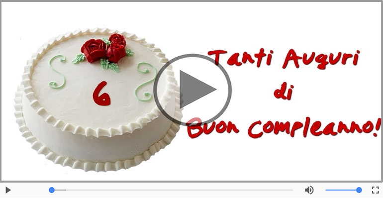 Happy Birthday 6 anni!