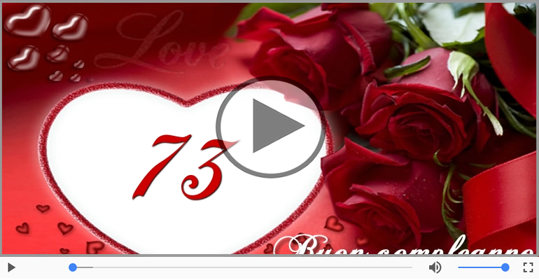 73 anni, Tanti Auguri!