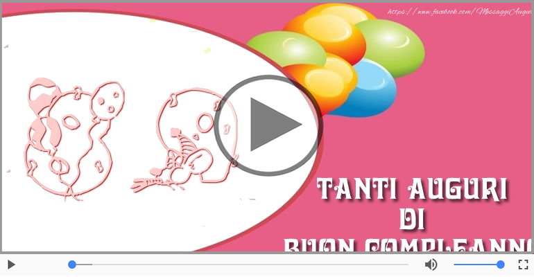 89 anni Buon Compleanno!