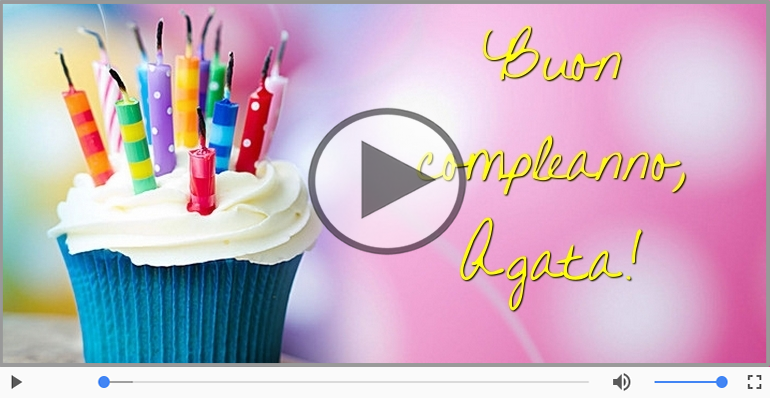 Tanti Auguri di Buon Compleanno Agata!