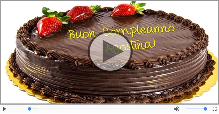 Buon Compleanno Agostina!