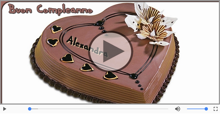 Tanti Auguri di Buon Compleanno Alexandra!