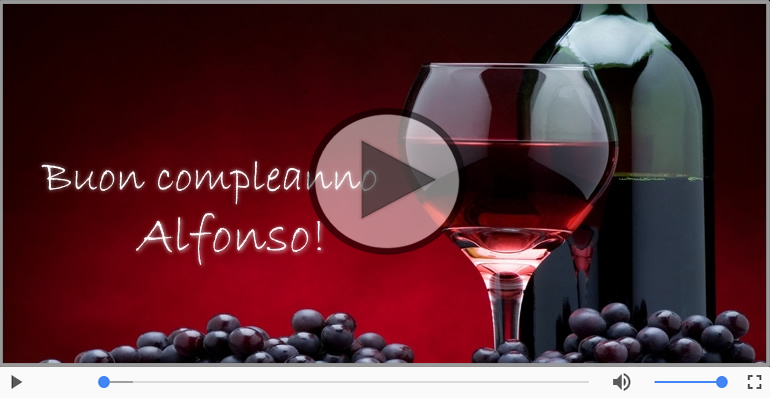 Buon Compleanno Alfonso!