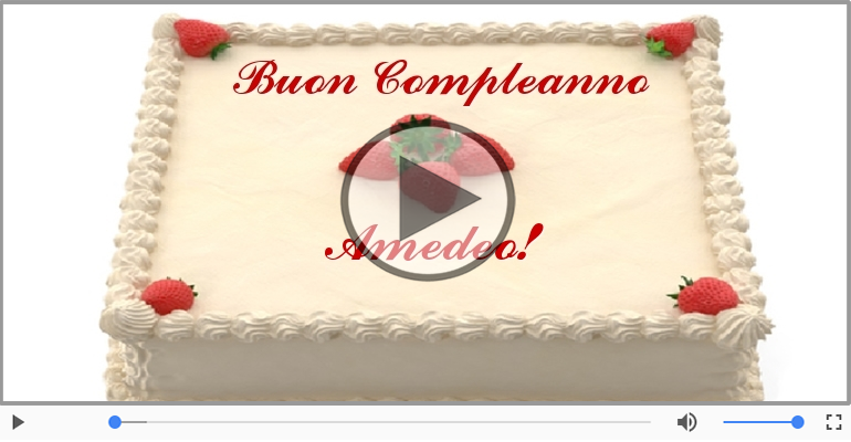 Buon Compleanno Amedeo!