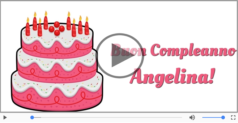 Tanti Auguri di Buon Compleanno Angelina!