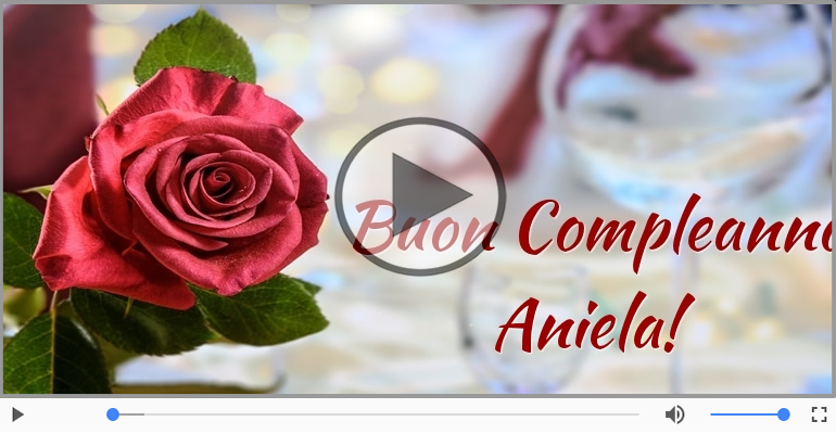 Tanti Auguri di Buon Compleanno Aniela!