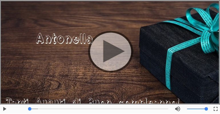 Happy Birthday Antonella! Buon Compleanno Antonella!