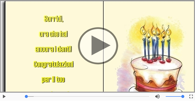 Buon compleanno!