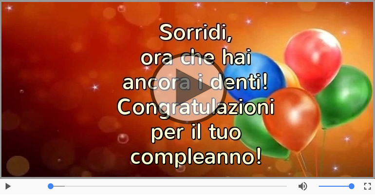 Buon compleanno!