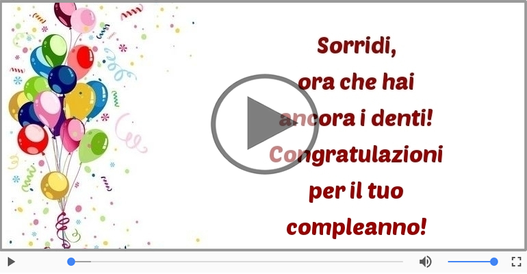 Buon compleanno!