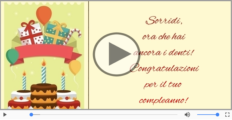 Buon compleanno!