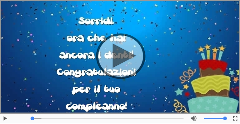 Buon compleanno!