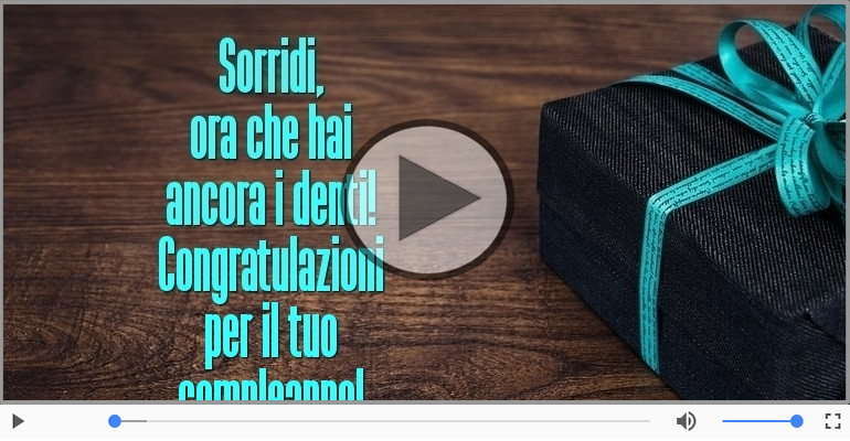 Buon compleanno!