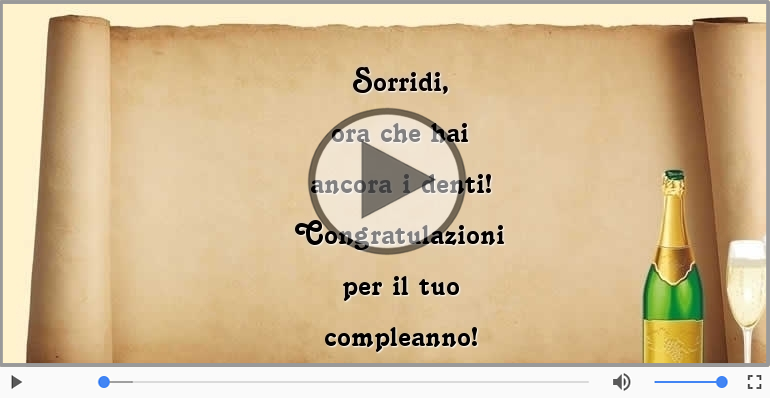 Buon compleanno!