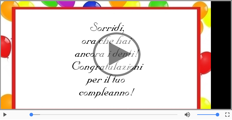 Buon compleanno!
