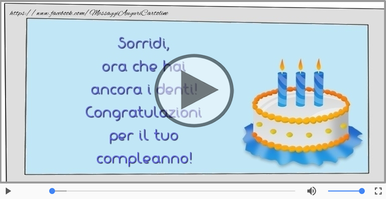 Buon compleanno!