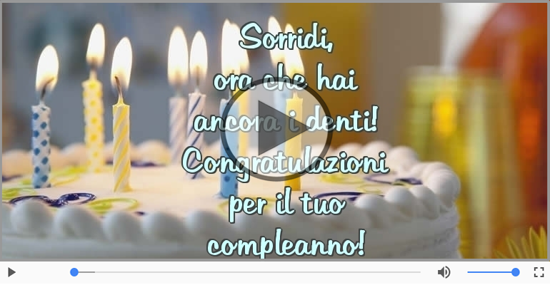 Buon compleanno!
