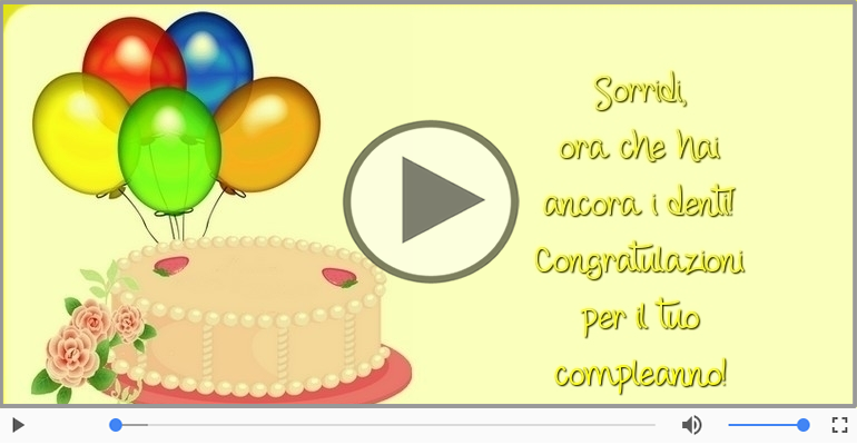 Buon compleanno!