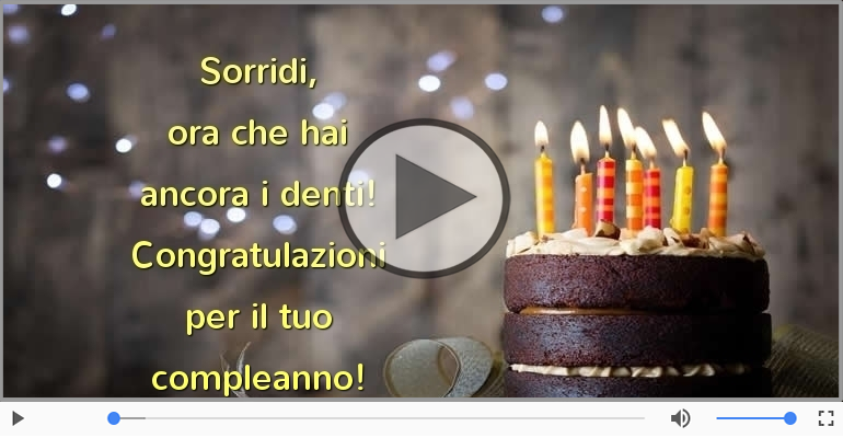 Buon compleanno!