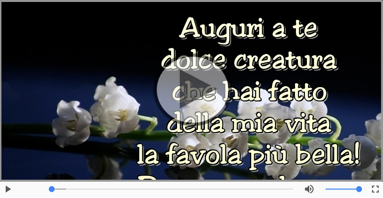 Buon compleanno amore!