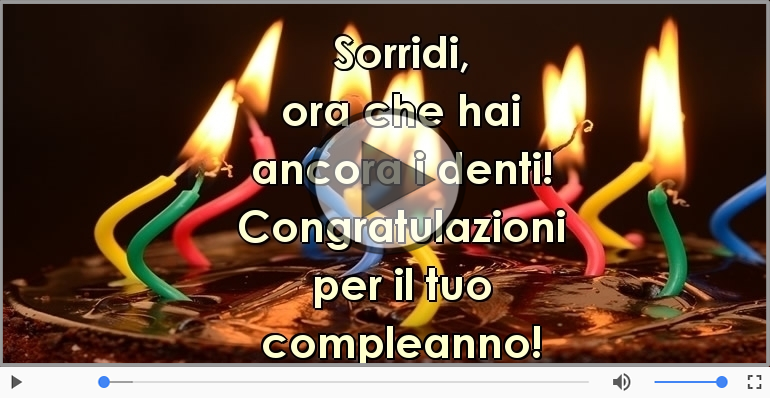 Buon compleanno!