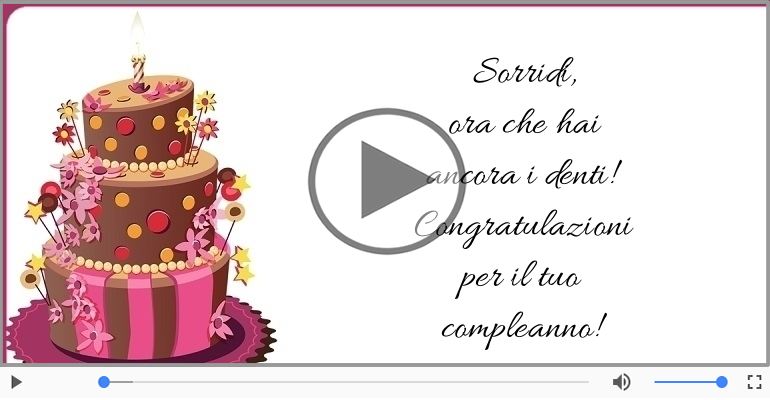 Buon compleanno!
