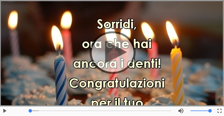 Buon compleanno!
