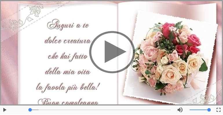 Buon compleanno amore!