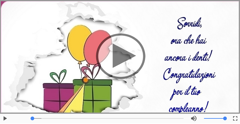 Buon compleanno!