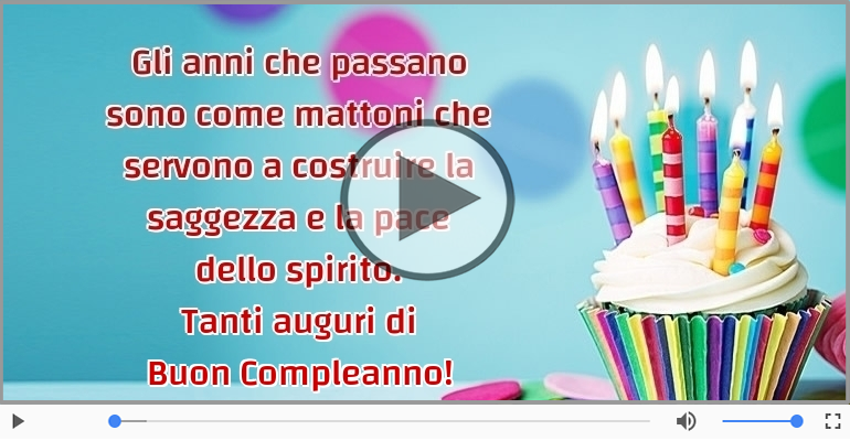 Tanti Auguri di Buon Compleanno!
