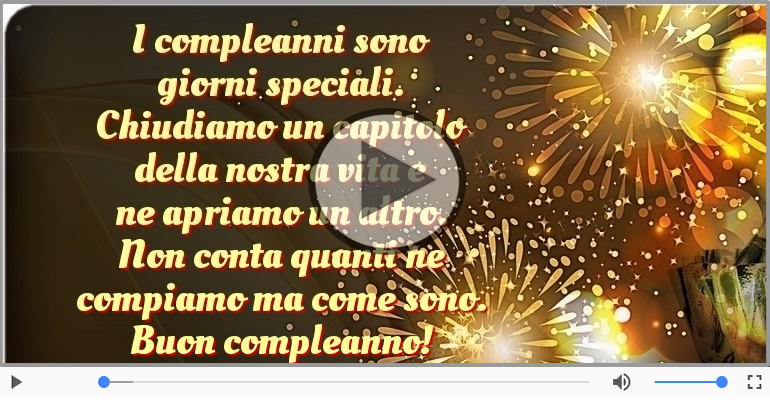 Buon compleanno!