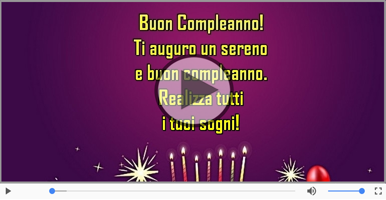 Buon Compleanno!