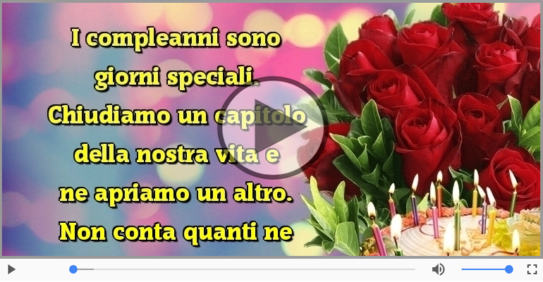 Buon compleanno!